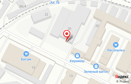 Торговая компания Картель в Кировском районе на карте