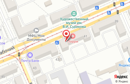 Ювелирный магазин Сибзолото на проспекте Газеты Красноярский Рабочий, 41 на карте