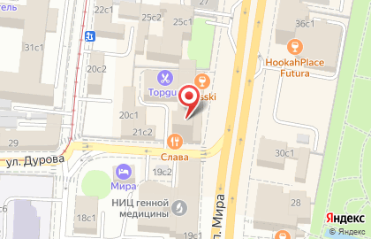 Автоцентр Москва на карте