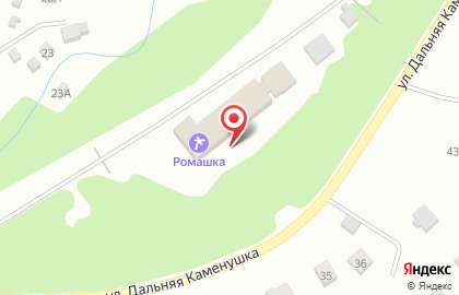Санаторий Ромашка в Таштаголе на карте