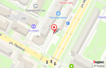 Совкомбанк на улице Максима Горького в Бердске на карте
