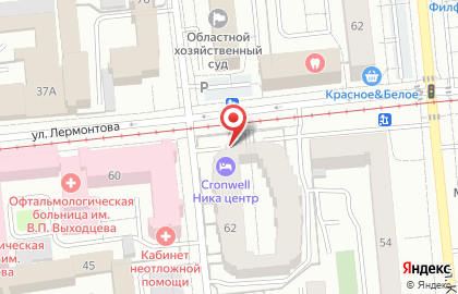 Отель Cronwell Ника Center на карте