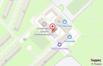 Участковый пункт полиции на улице Костюшко на карте