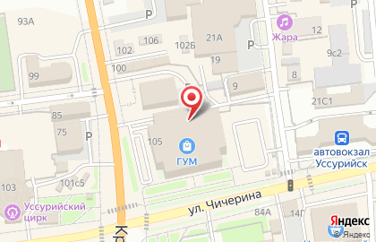 Ателье во Владивостоке на карте