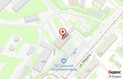 Банкомат СберБанк в Туле на карте