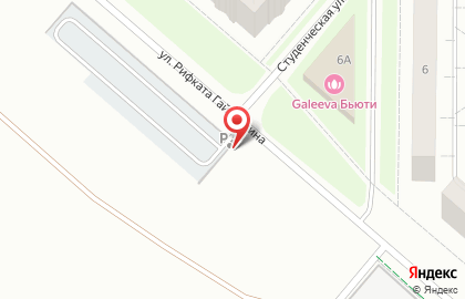 Автостоянка в Казани на карте