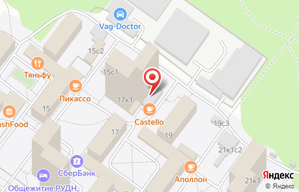 Инвестор 21 века на улице Миклухо-Маклая на карте