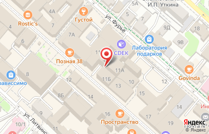 Бизнес-центр Премьер в Правобережном округе на карте