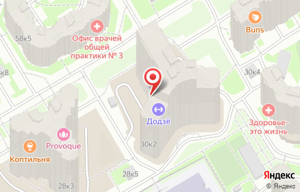 Школа тхэквондо Грифон на Туристской улице на карте