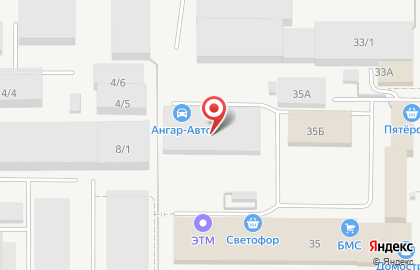 Автосервис АвтоСила на Производственной улице на карте