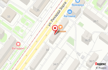 Мужской парикмахерский салон Барон на карте