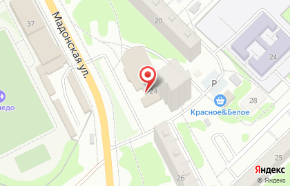 Магазин автозапчастей Закат-2 в Орехово-Зуево на карте