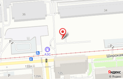 Автостоянка в Новосибирске на карте