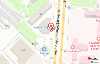 Салон дверей Geona на улице Немировича-Данченко на карте