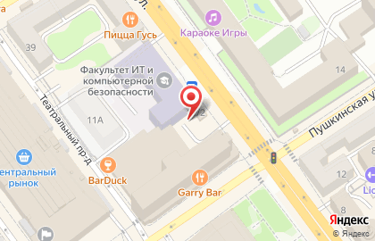 Киоск по продаже цветов на Плехановской улице на карте