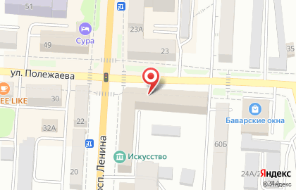 Проектная компания Теплогазпроект на проспекте Ленина на карте
