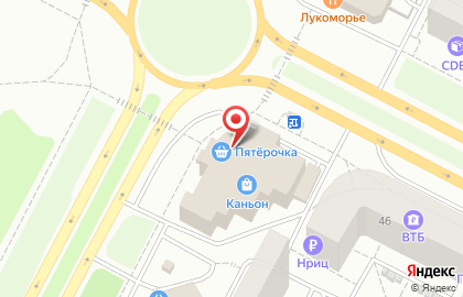 Салон парфюмерии и косметики Л`Этуаль в Ханты-Мансийске на карте