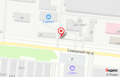 Магазин автозапчастей для японских грузовых автомобилей ХИНО Центр на площади Карла Маркса на карте