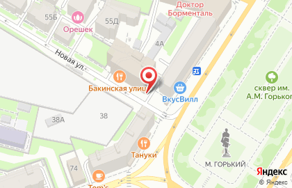 Агентство недвижимости Этажи в Нижегородском районе на карте