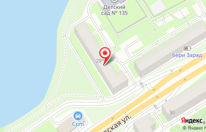 Автомойка на Ивановской на карте