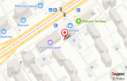 Киоск по продаже фруктов и овощей на Заводском шоссе на карте