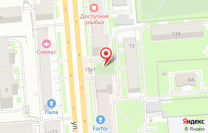 Фэшн-студия БаsТа на улице Станиславского на карте