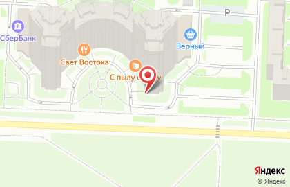 Студия красоты Цирюльня в Красносельском районе на карте