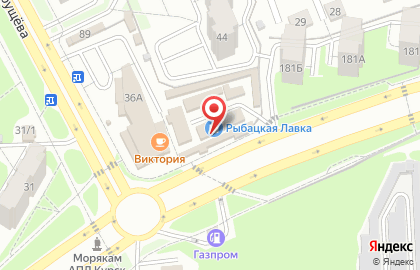 Магазин мясной продукции Мясничок на карте