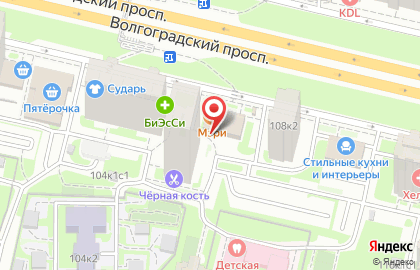 А5 Сеть Аптек в Кузьминках на карте