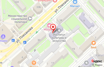 ЛГПУ им. П.П. Семенова-Тян-Шанского на улице Плеханова на карте