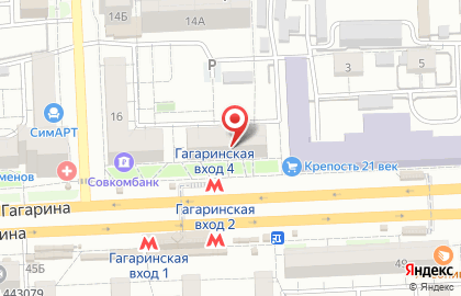 Центр слуховых аппаратов Академия слуха в Октябрьском районе на карте