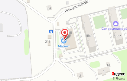 Магазин косметики и бытовой химии Магнит Косметик на улице Шаповалова на карте