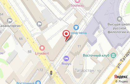 Первый визовый центр на Московской улице на карте