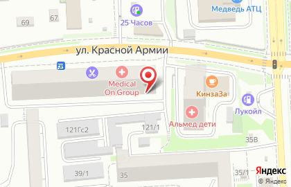 Инженерно-технический центр Систем Эксперт на улице Красной Армии на карте