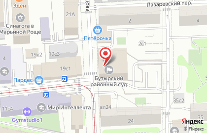 Адвокатский кабинет Круглова Д.В. на улице Образцова на карте