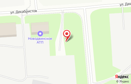 АЗС Архнефть на улице Декабристов в Новодвинске на карте