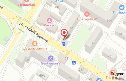 Мобил плюс на улице Худайбердина на карте
