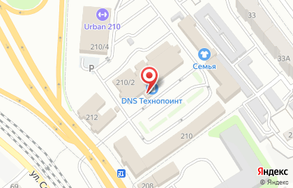 Магазин-склад цифровой и бытовой техники DNS Technopoint на проспекте 60-летия Октября на карте