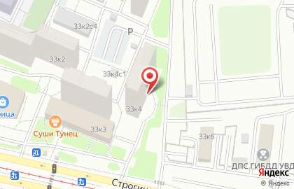 Компания Оконный Континент на улице Исаковского на карте