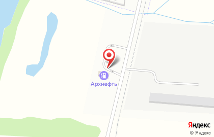 АЗС Архнефть в Архангельске на карте