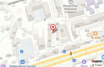 Кафе Янтарь в Кировском районе на карте