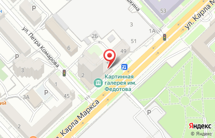 Мир подарков на улице Карла Маркса на карте