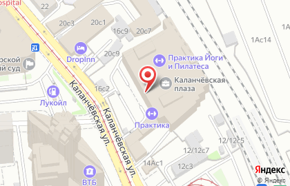 Кафе Caffeterria в БЦ Каланчёвская Плаза на карте