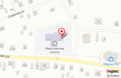 Основная общеобразовательная школа, с. Фирсово на карте