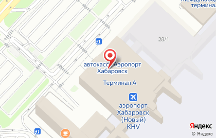 Авиакомпания Аэрофлот-Хабаровск на Матвеевском шоссе на карте