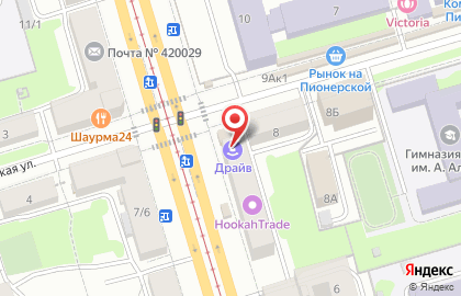 Автошкола Драйв на Сибирском тракте на карте