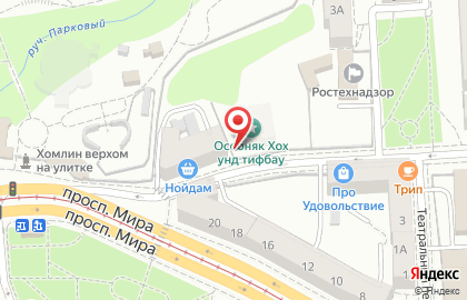 Магазин Золотая комета в Калининграде на карте