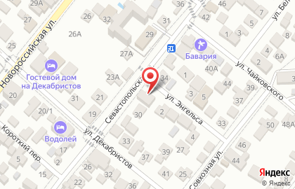 Гостевой дом Юг-Отель на карте