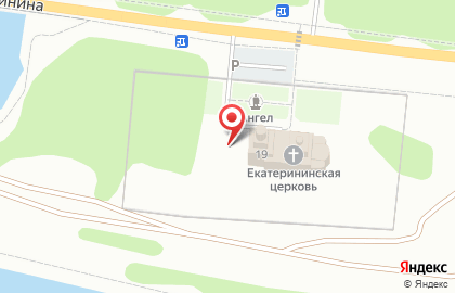 Храм Святой Великомученицы Екатерины в Краснокамске на карте