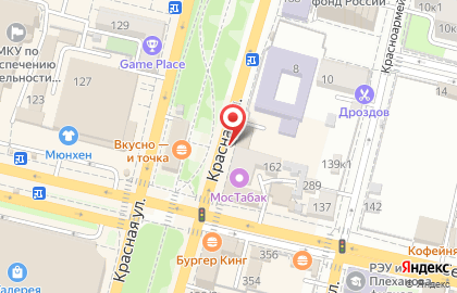 Магазин взрослых желаний Казанова на Красной улице на карте